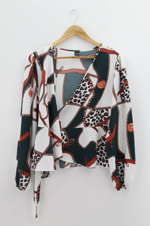 TOP Femenino CASUAL Shein