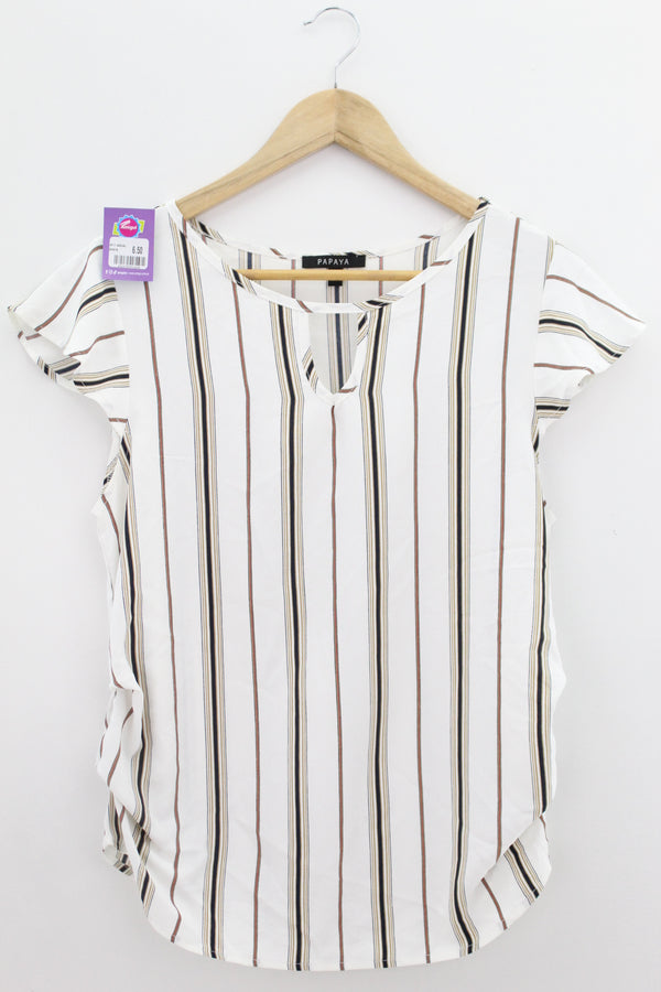 TOP Femenino CASUAL Papaya