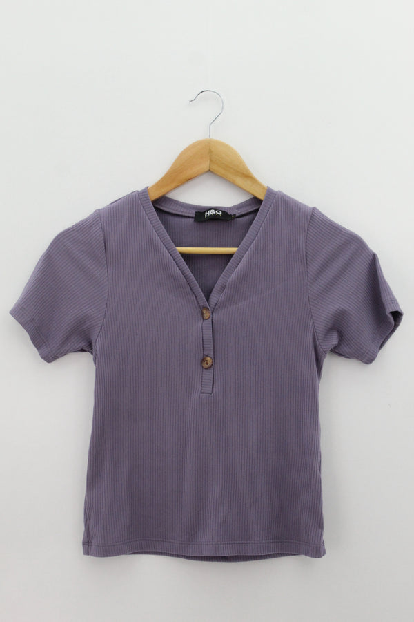 TOP Femenino BASICO CON MANGA H&O