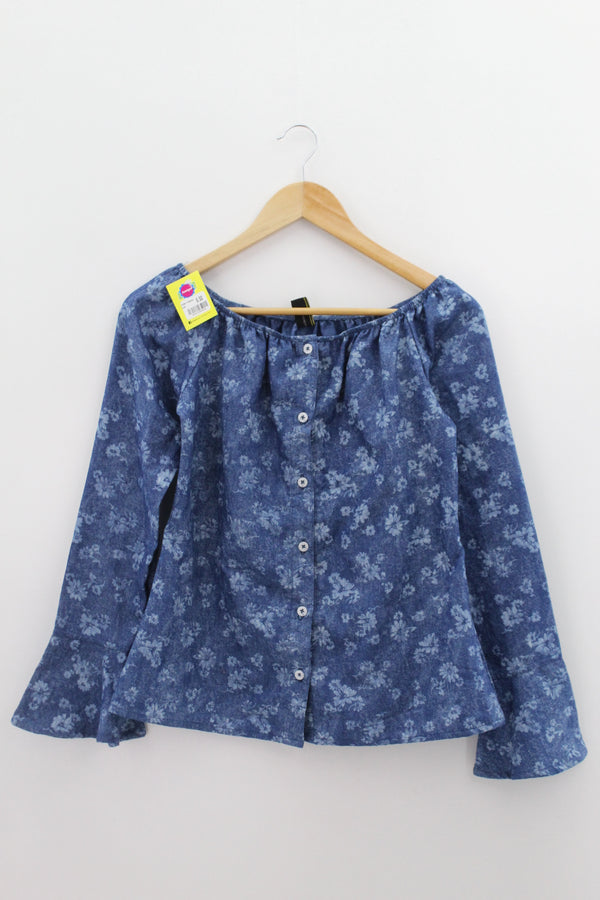 BLUSA Femenino CASUAL /OFICINA Glod