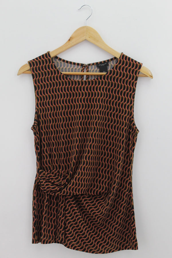 TOP Femenino BASICO SIN MANGA Ann Taylor
