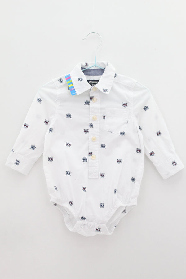 CAMISA DE BEBE Masculino (0-2) Oshkosh