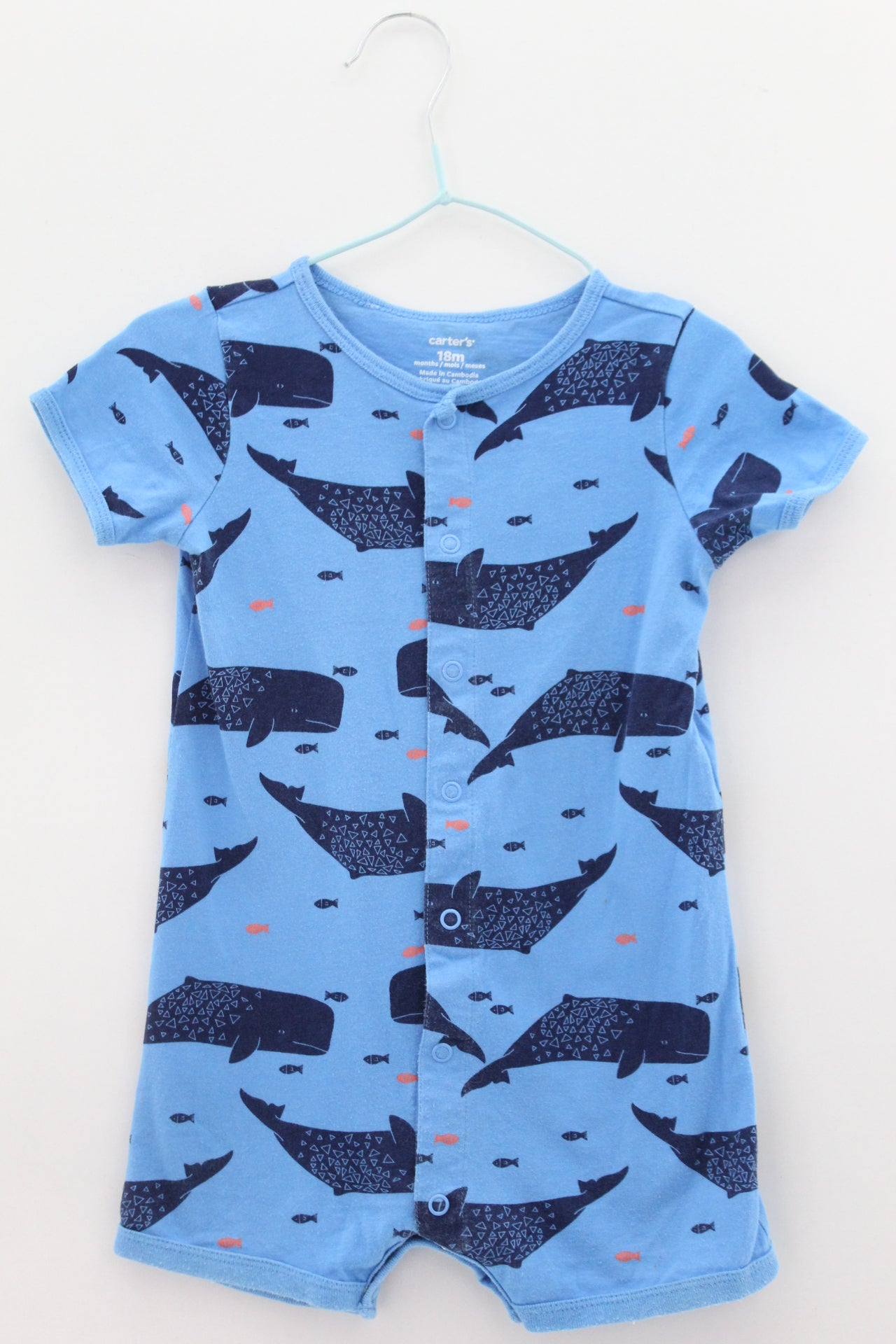 MONO MANGA CORTA BEBE Masculino (0-2) Carters