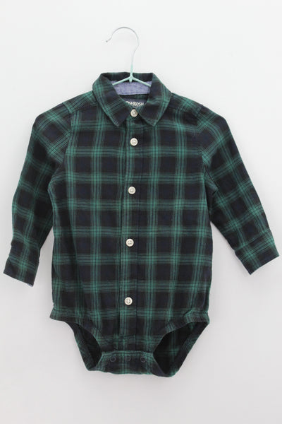 CAMISA DE BEBE Masculino (0-2) Oshkosh