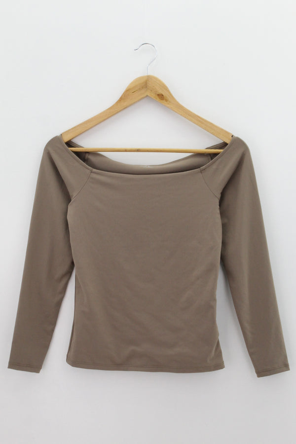 TOP Femenino BASICO CON MANGA Old Navy