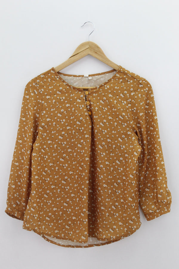 TOP Femenino BASICO CON MANGA
