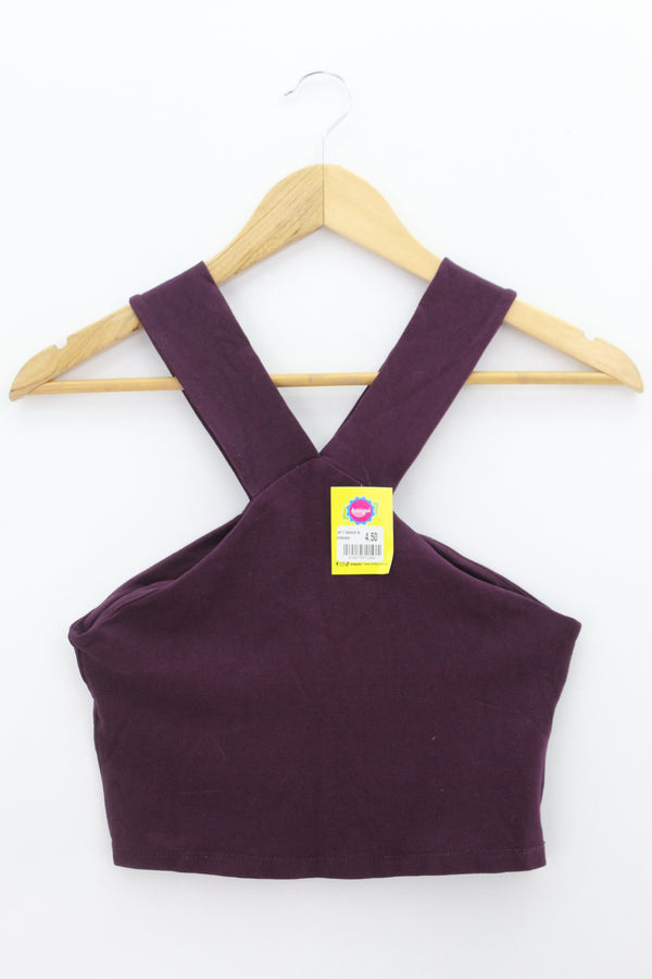 TOP Femenino BASICO SIN MANGA Bershka