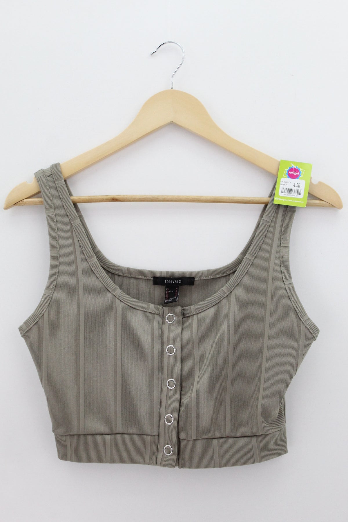 TOP Femenino BASICO SIN MANGA Forever 21