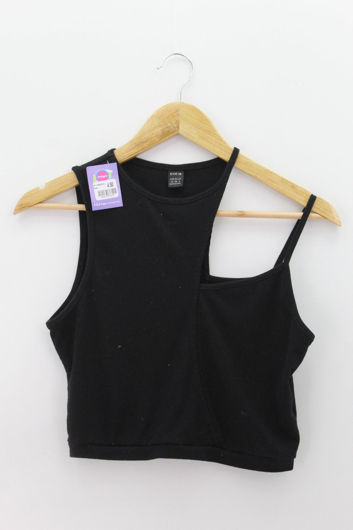 TOP Femenino BASICO SIN MANGA Shein