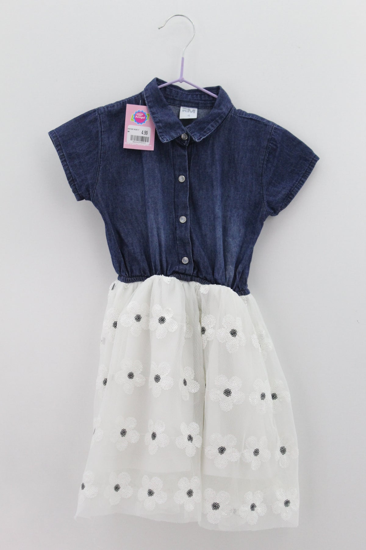 VESTIDO BEBE FEMENINO (0-2) Bebé RM