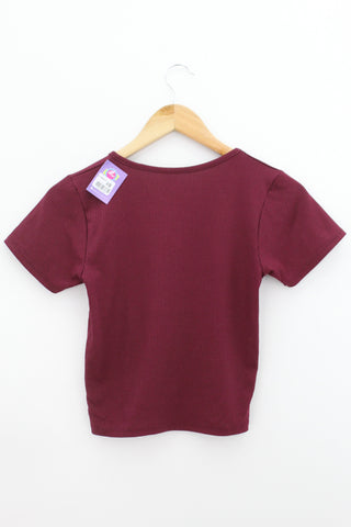 TOP Femenino BASICO CON MANGA