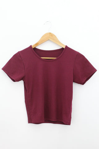 TOP Femenino BASICO CON MANGA