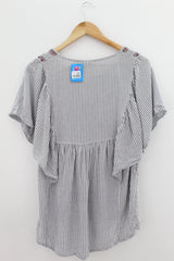 TOP Femenino BASICO CON MANGA