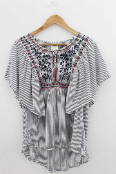 TOP Femenino BASICO CON MANGA