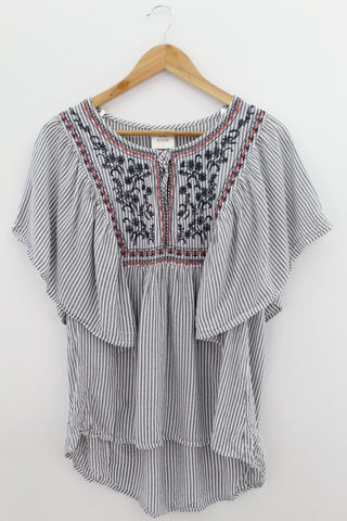 TOP Femenino BASICO CON MANGA