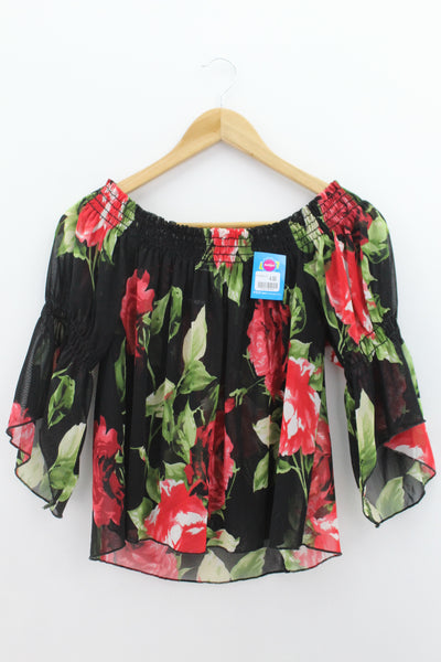 TOP Femenino BASICO CON MANGA