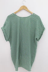 TOP Femenino BASICO CON MANGA