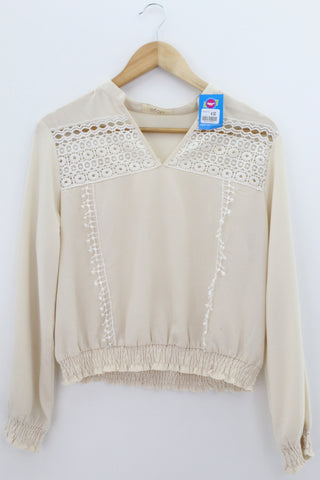 TOP Femenino BASICO CON MANGA