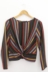 TOP Femenino BASICO CON MANGA