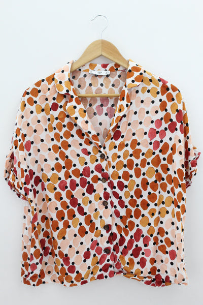 TOP Femenino CASUAL Mango