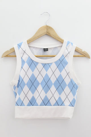 TOP Femenino BASICO SIN MANGA Shein