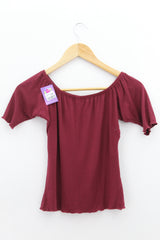 TOP Femenino BASICO CON MANGA