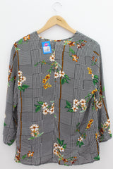 TOP Femenino BASICO CON MANGA