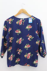 TOP Femenino BASICO CON MANGA H&O