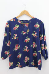 TOP Femenino BASICO CON MANGA H&O