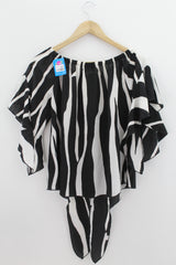 TOP Femenino BASICO CON MANGA