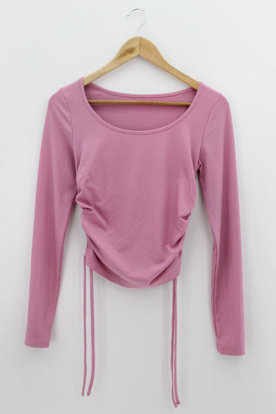 TOP Femenino BASICO CON MANGA