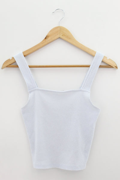 TOP Femenino BASICO SIN MANGA American Eagle