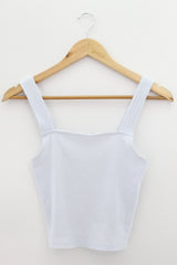 TOP Femenino BASICO SIN MANGA American Eagle