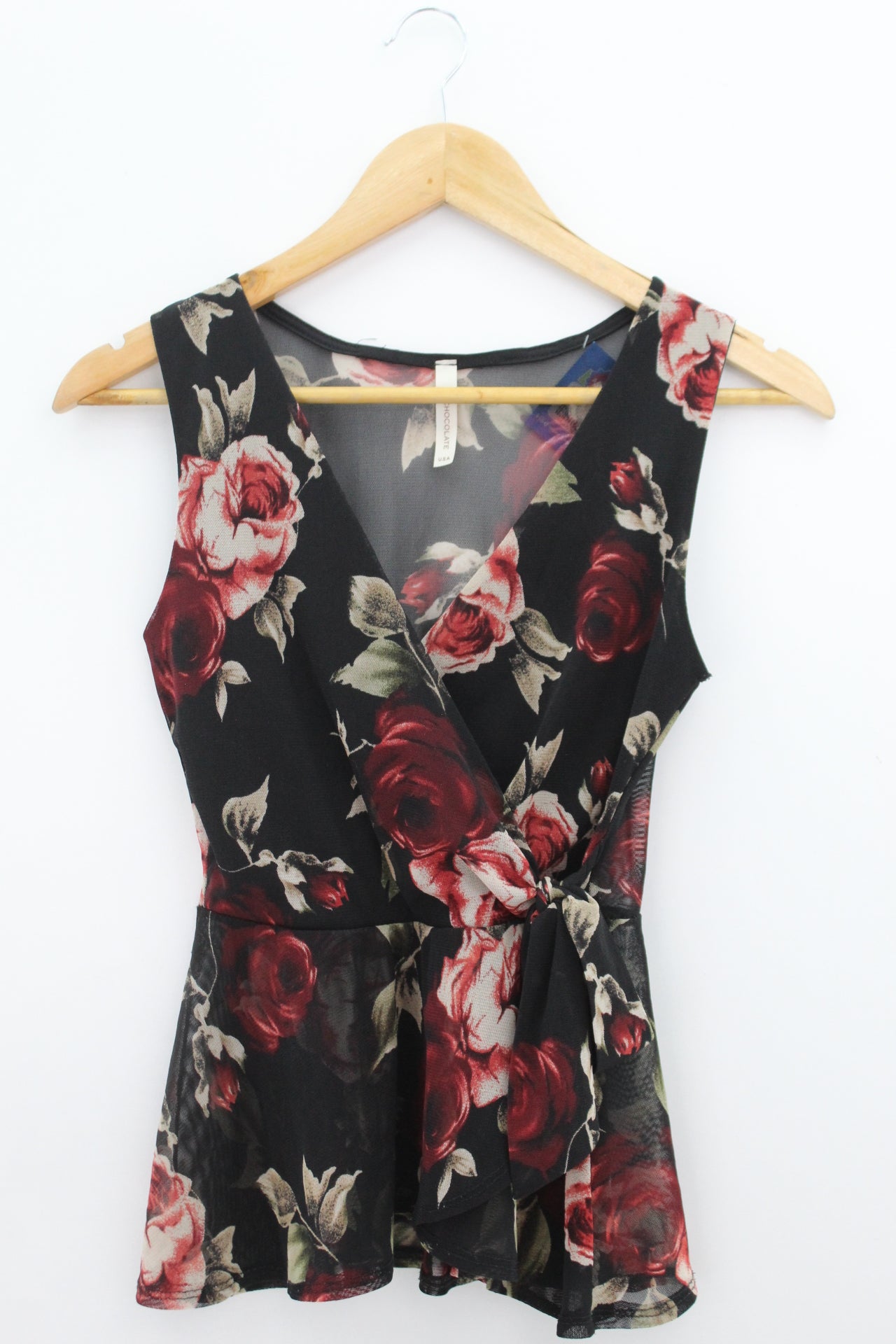 TOP Femenino CASUAL Chocolate