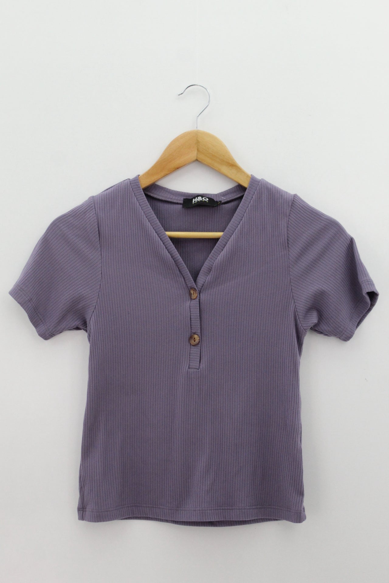 TOP Femenino BASICO CON MANGA H&O