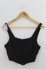 TOP Femenino BASICO SIN MANGA Shein