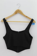 TOP Femenino BASICO SIN MANGA Shein