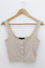 TOP Femenino BASICO SIN MANGA Forever 21