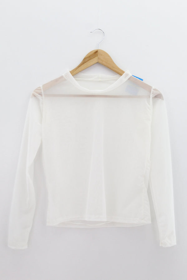 TOP Femenino BASICO CON MANGA