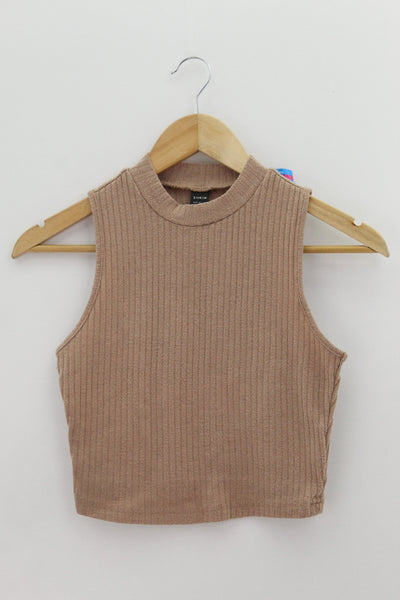 TOP Femenino BASICO SIN MANGA Shein