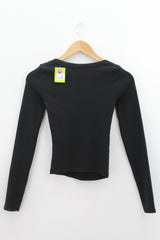 TOP Femenino BASICO CON MANGA Zara