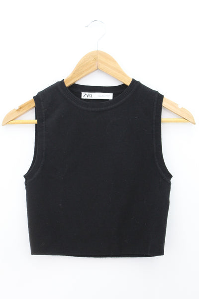 TOP Femenino BASICO SIN MANGA Zara