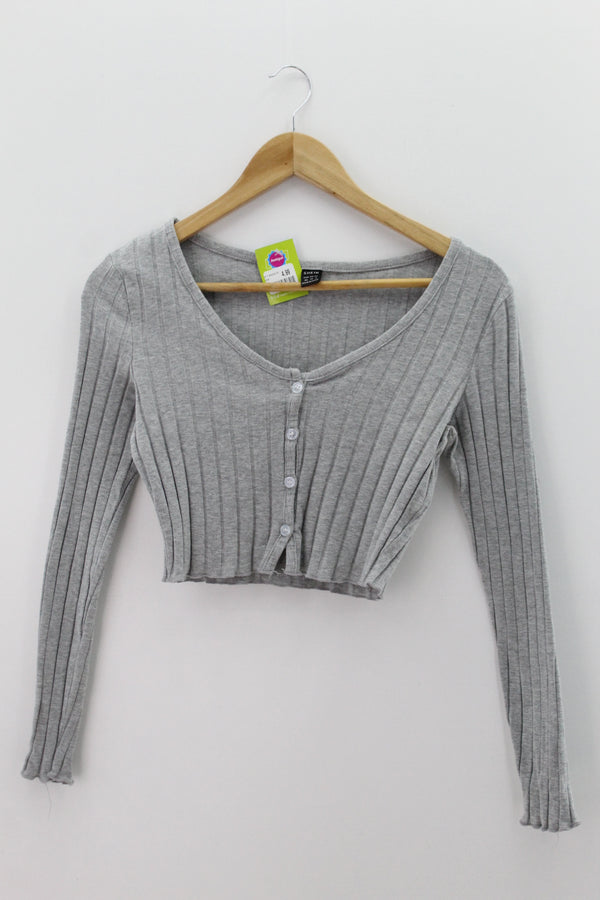 TOP Femenino BASICO CON MANGA Shein