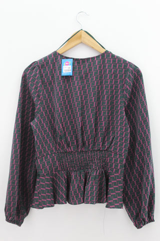TOP Femenino BASICO CON MANGA