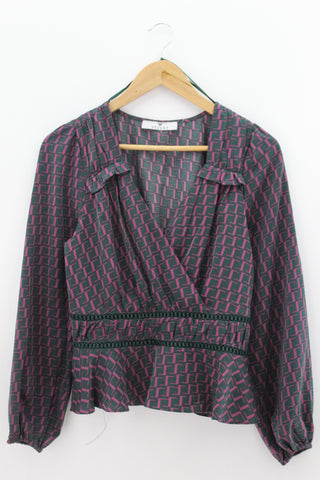 TOP Femenino BASICO CON MANGA