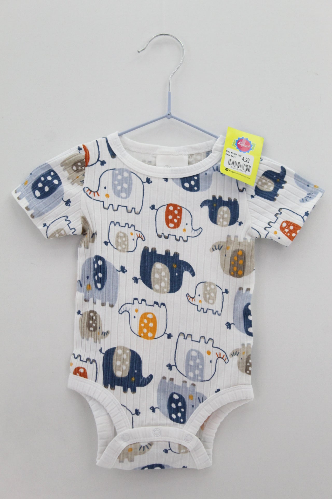 MONO MANGA CORTA BEBE Masculino (0-2) Koala Baby