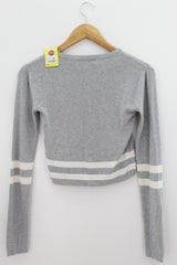 TOP Femenino BASICO CON MANGA Pull & Bear