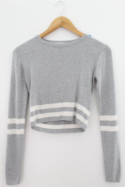 TOP Femenino BASICO CON MANGA Pull & Bear