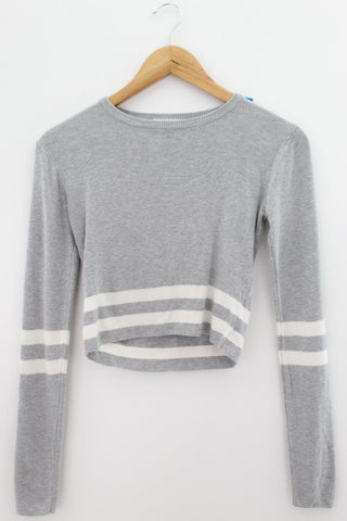 TOP Femenino BASICO CON MANGA Pull & Bear