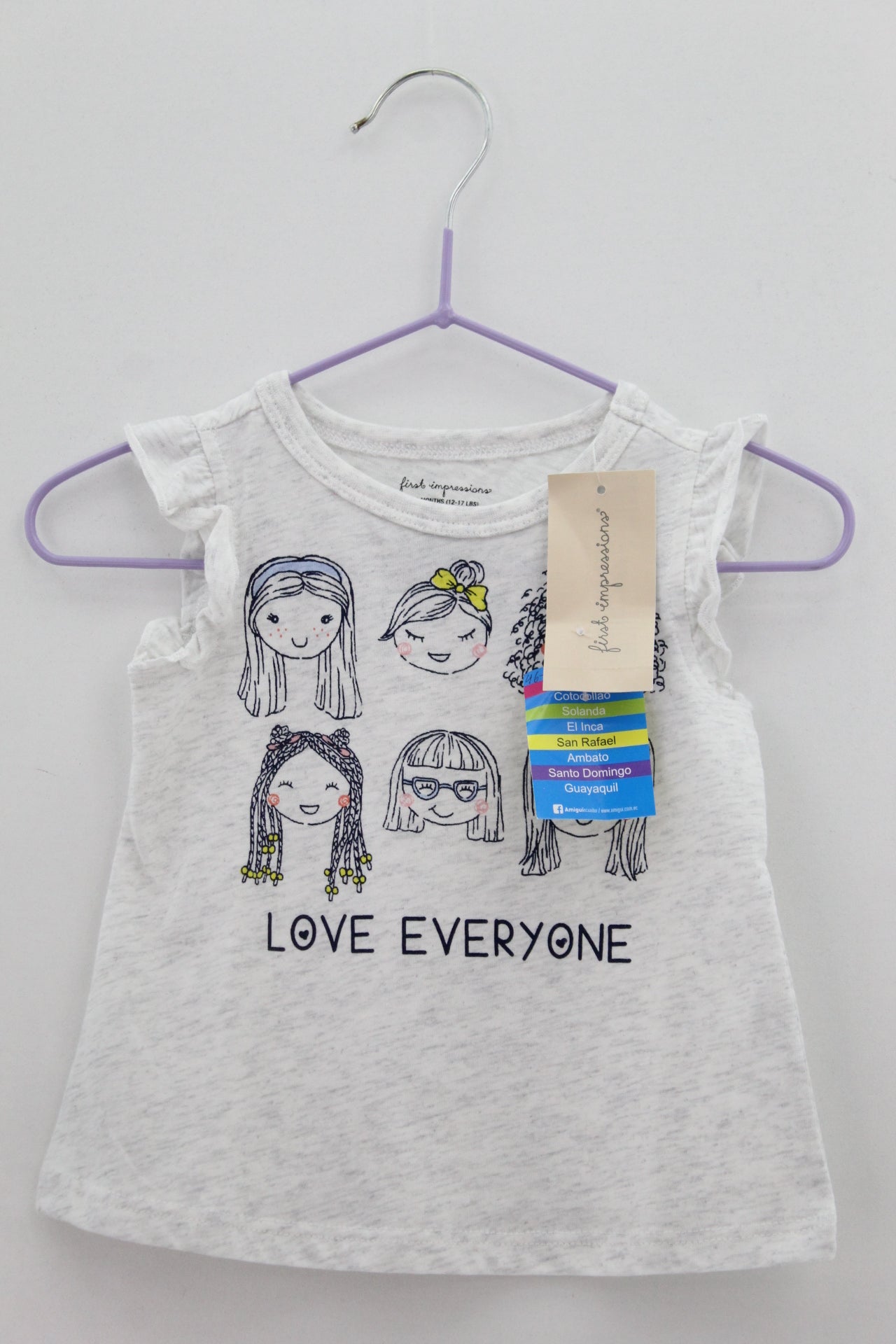 CAMISETA BEBE Femenino (0-2)